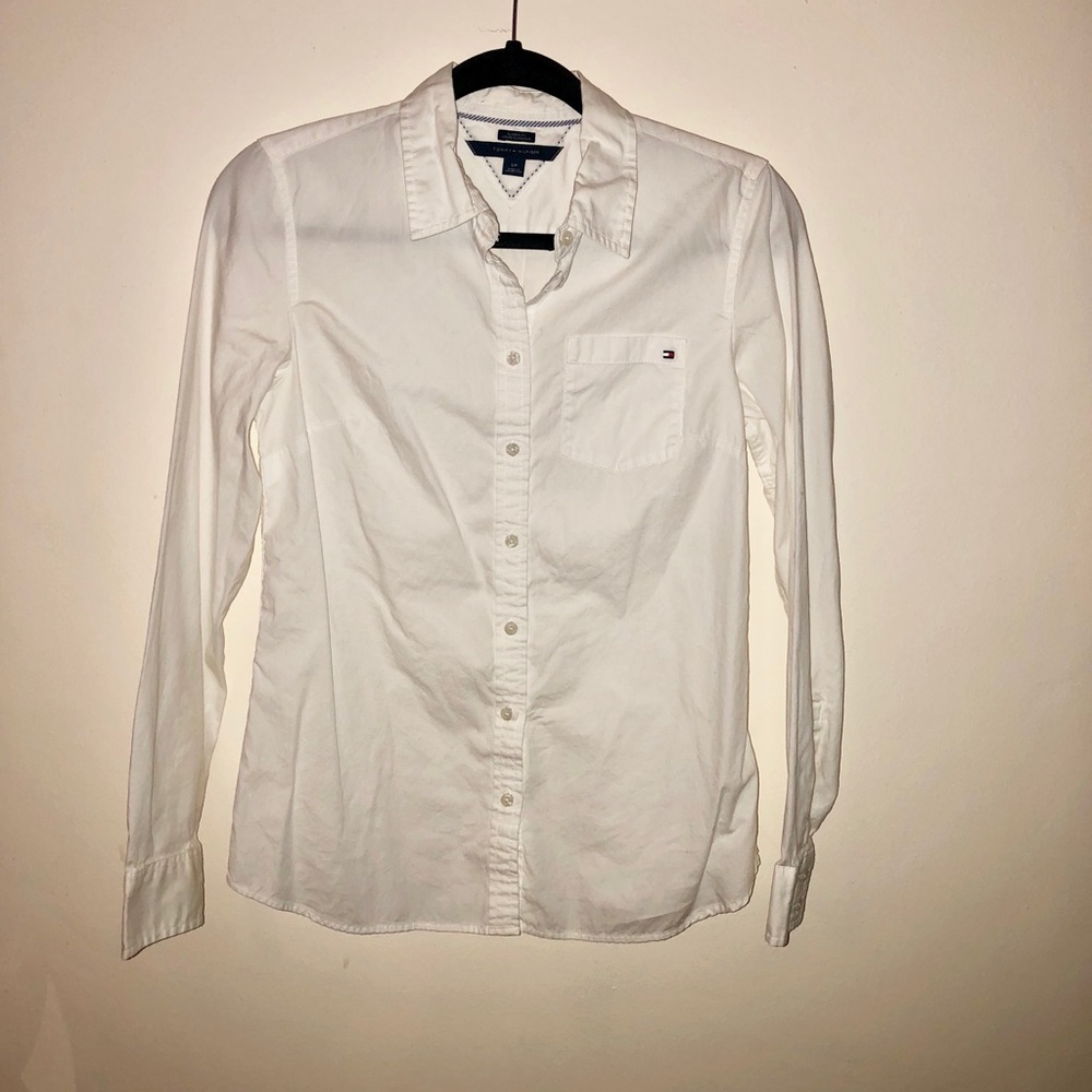 Tommy Hilfiger White Button Down